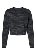 Lightweight Camo Cropped Crew