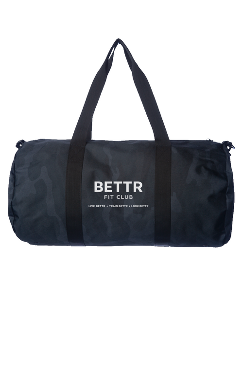 Day Trip Duffle Black Camo