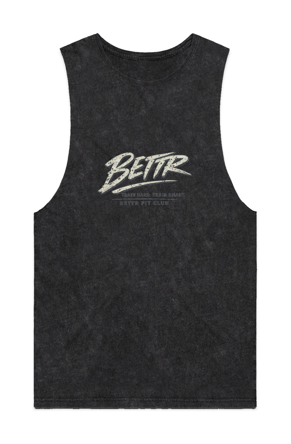 MENS STONE WASH BARNARD TANK